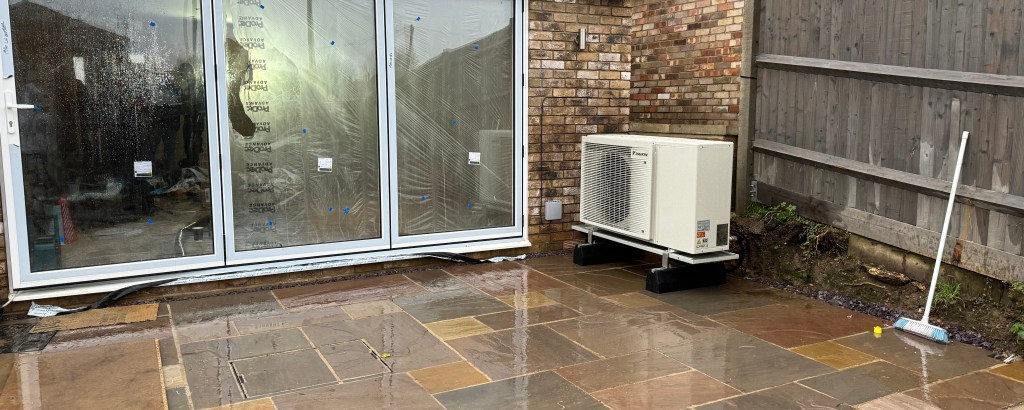 Small Daikin Heatpump